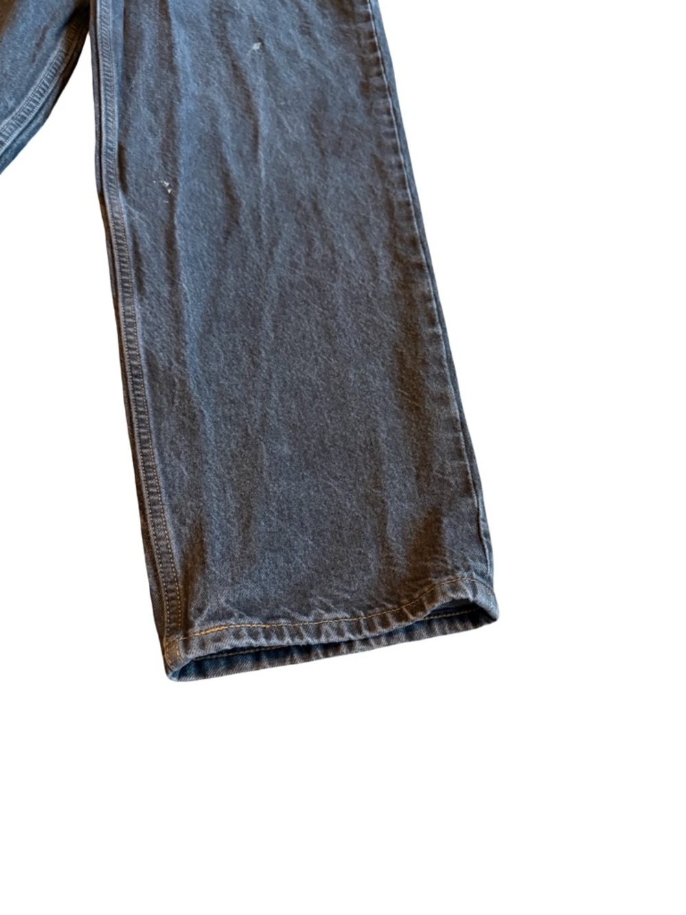 Levi's Super Baggy Black Denim Jeans Wide Leg 90s 2000s Y2K Retro Size 30 x 34 - Picture 4 of 12
